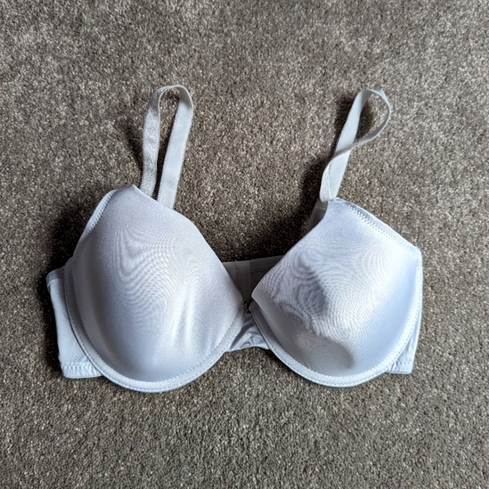 Jones New York light blue gray bra size 36D
